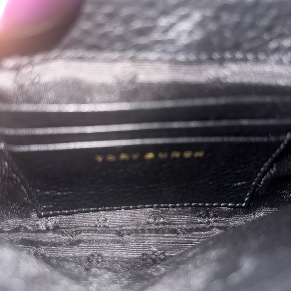 Tory Burch Black Crossbody Bag with Gold Chain - Picture 8 of 10